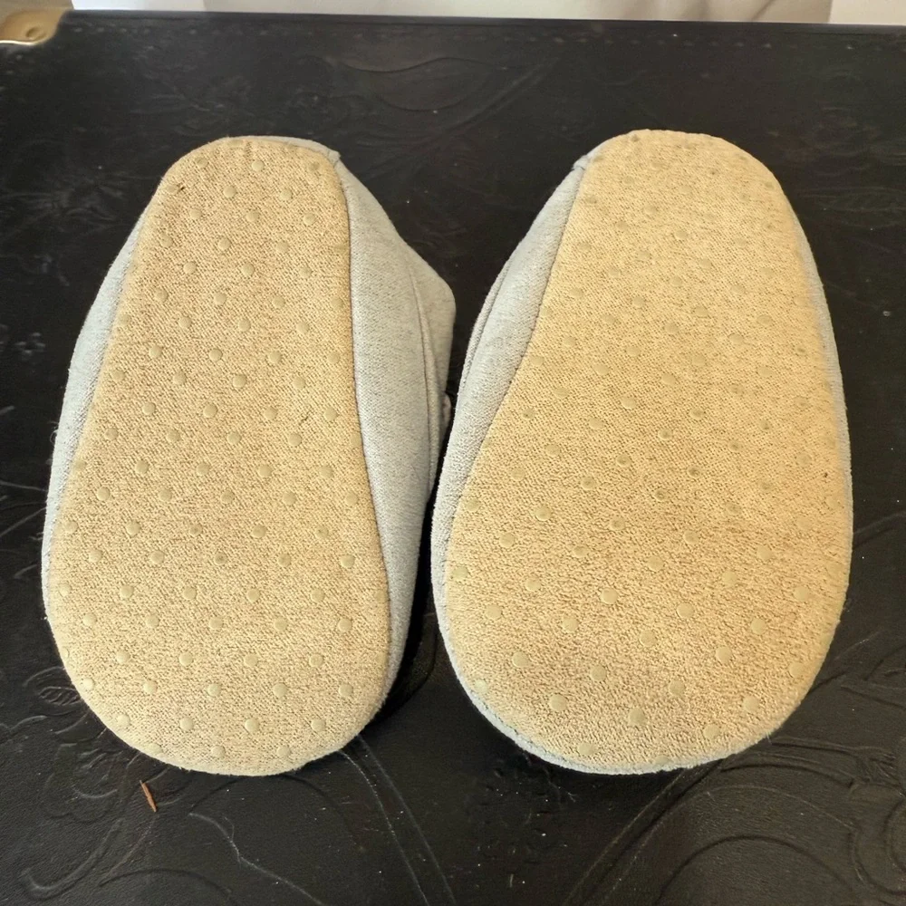 Gray Baby Loafers